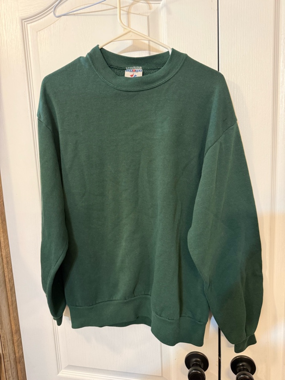 Vintage Jerzees Crewneck Sweater - Dark Green